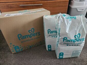 Pampers premium care vel. 2 - 224 ks + 56 ks + 41 ks
