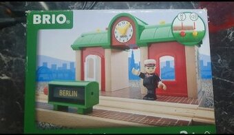 BRIO - koleje, nádraží, elektrický vlacek, od 3 let
