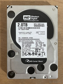 Disk - WD 2TB HDD SATA Black