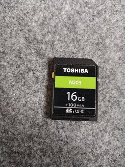 SD Karta Toshiba 16GB