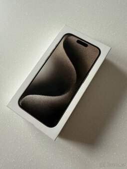 Iphone 15pro 256GB přírodní titan