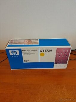 Originální toner HP Q6472A yellow