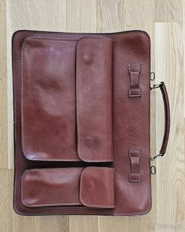 Vintage kožená taška / aktovka