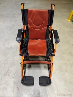 Skládací vozík – lehký, oranžovo-černý