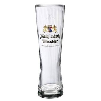 Pivní sklenice König Ludwig Weissbier 500 ml