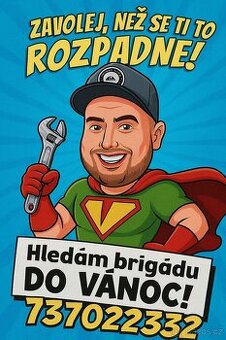 🔧 Hledám brigádu do Vánoc