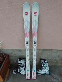 Juniorské lyže VOLKL CHICA ROCKER 140cm