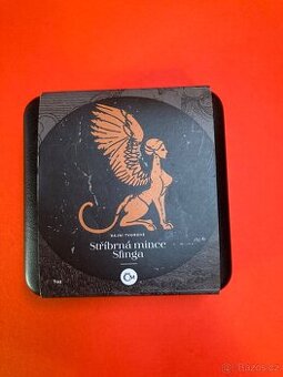 Stříbrná mince – Sfinga (Mythical Creatures – Sphinx)