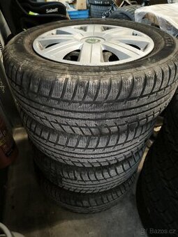 Zimní sada pneu s disky na škoda Yeti 215/60 r16