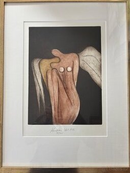 Autorský grafický tisk od Kristiána Kodeta