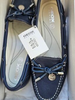 NOVÉ kožené mokasíny GEOX vel. 36,5