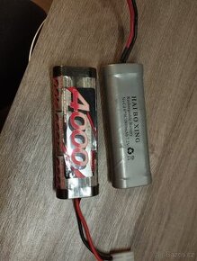 RC baterie 7,2 V NIMH a NICD