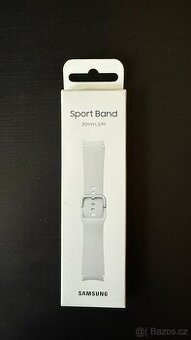 SAMSUNG Sportovní řemínek 20 mm (S/M) šedá - Watch 4 a dále