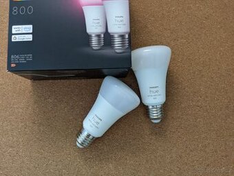 Žárovka Philips HUE white and color ambiance 800 E27