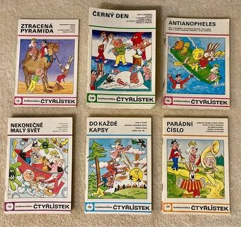 Čtyřlístek 116 - 178 (1984-1990) neluštěné