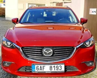 Mazda 6 kombi automat 2017 - nová STK, původ ČR