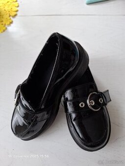 Dětské lodičky boty lakovky