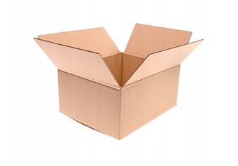Kartonové klopove krabice 30x25x15 - 500ks nové