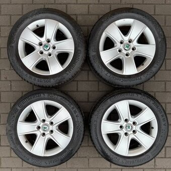 Letní alu kola Škoda Octavia 2 205/55/16