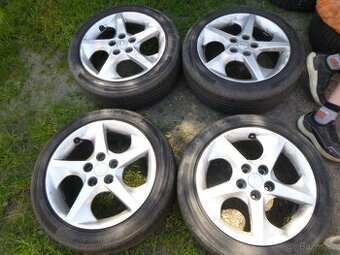 4x alu disky kia (5x114,3) letní pneu 205/50 r17