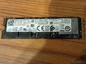 SSD NVMe Intel 256 GB - 1