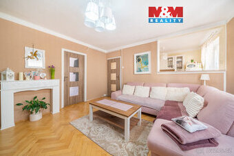 Pronájem bytu 2+1, 61 m², Cheb, ul. Na Hradčanech