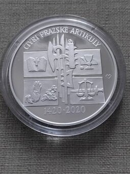 Pametni mince 4 Artikuly Pražské 200 kc