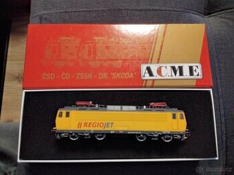 H0 - DCC/ZVUK EL.Lok.162 RegioJet