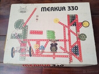 Legendární kovová stavebnice Merkur 330