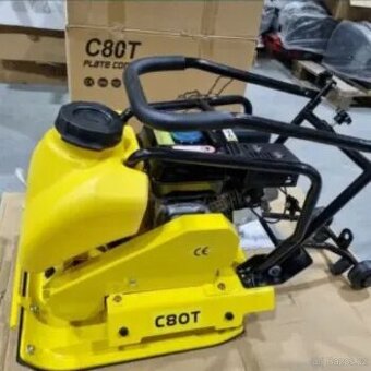 Vibrační deska 85kg | Motor AGM 6.5HP | 54x48cm – Profi C80T