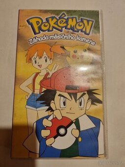 Pokémon: Záhada měsíčního kamene – vzácná originál VHS (CZ)