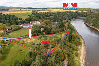 Prodej pozemku k bydlení, 4440 m², Albrechtice nad Vltavou