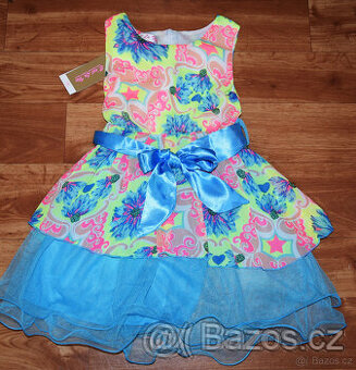Dívčí letní šaty pro princeznu vel.110