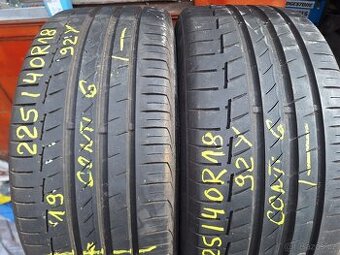 Prodám letní pneu 225/40/18 Continental sport 6