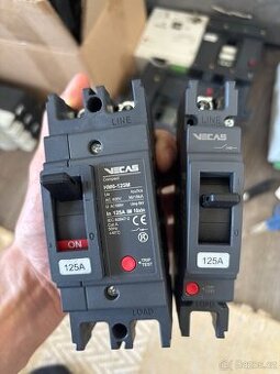 NOVÉ jističe 125A (1P a 2P) – VECAS HM6 36kA