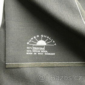 Prod. elegantní,kvalitní látky na KOSTÝM/OBLEK +na KALHOTY