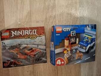 Lego City Policejní oddělení+ Ninjago Auto nerozbalené