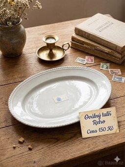 Oválný talíř