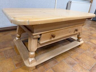 Robustní konferenční stůl, 4cm deska, masiv