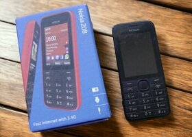 Nokia 208 červená