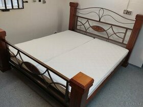 Manželská postel 180x200 cm