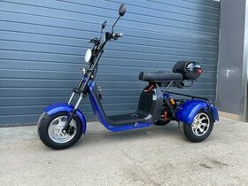 Elektrická tříkolka Lera Scooters C5 1000W modrá