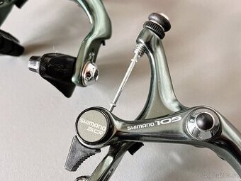 Shimano 105 NOS vintage set brzdové čelisti