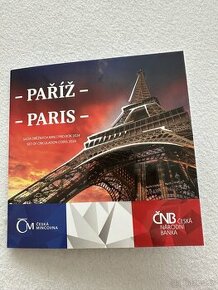 Sada oběžných mincí 2024 Paříž stand