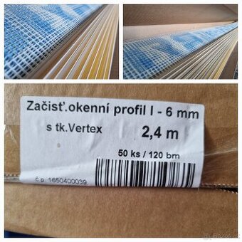 3x balík 50 kusů APU lišta VERTEX 2.4m - 1