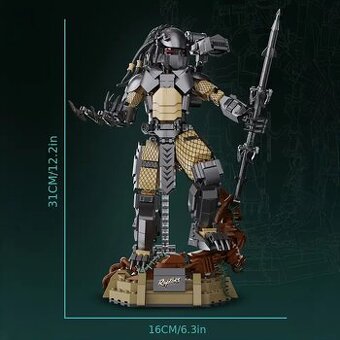 Stavebnice: Predátor 978 PCS