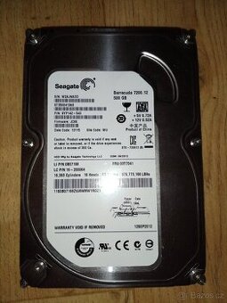 SEAGATE 500GB 7.2k 16MB SATA III 3.5'' ST3500413AS
