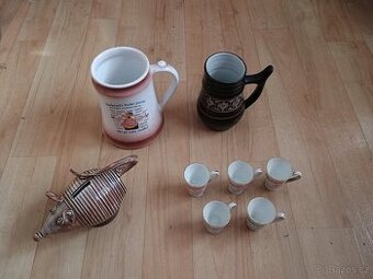 Keramika, porcelán 2 sada