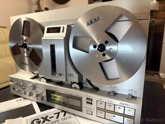 Akai GX-77 – páskový deck, výborný stav