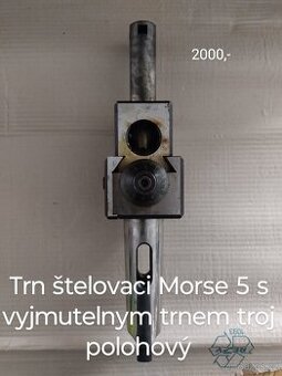Trn štelovací M5 s vyjmutelným trnem troj polohový